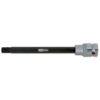 1/2" Cylinder head impact bit socket for RIBE screws, extra-long, M10 