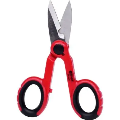 Uni workshop scissors, 140mm, red 