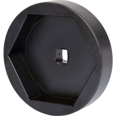 1" Axle nut socket, 6 point, short, 165m m 
