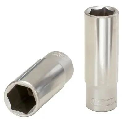 3/8" Hexagonal socket, deep, 13mm 