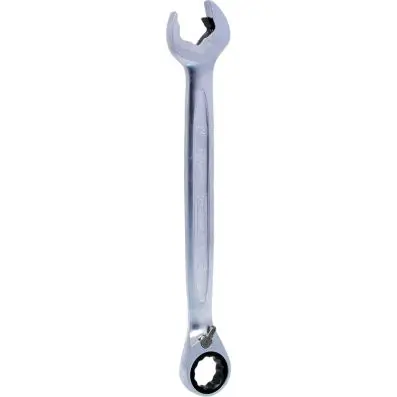 DUO GEARplus combination spanner with ra tchet mechanism in ring and open jaw, re 