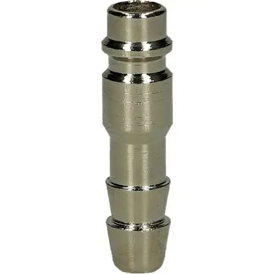 Metal air inlet connector with hose tail , Ø 10mm, 45mm 