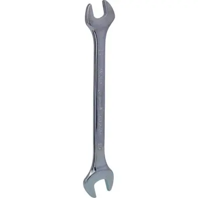 CHROMEplus Double open ended spanner, 14 x15mm 