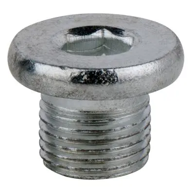 Oil sump drain plug, internal hexagon 8m m, M14x1,25x12mm, pack of 25 