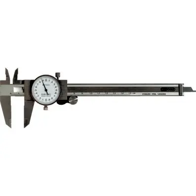 Dial vernier calliper, +/- 0,02 