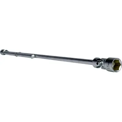 T-handle universal wrench, extra long, 1 7mm 
