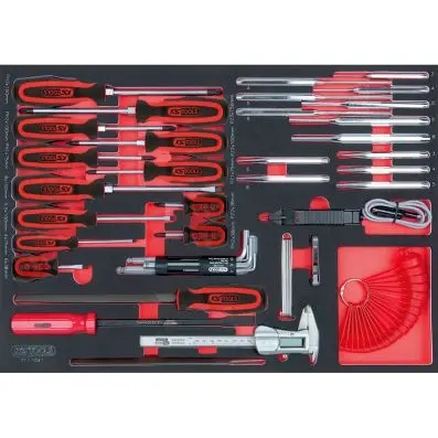 SCS screwdriver and measuring instrument set, 41 pcs, 1/1 system insert 