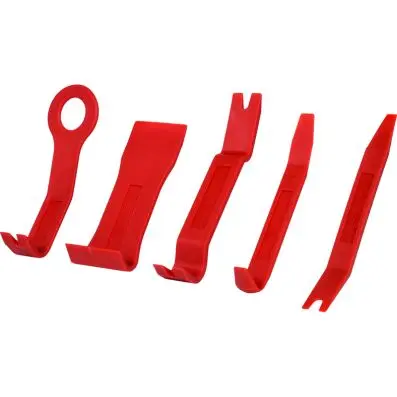 Plastic lever wedge set, 5 pcs 