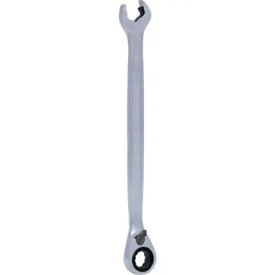 DUO GEARplus combination spanner with ra tchet mechanism in ring and open jaw, re 