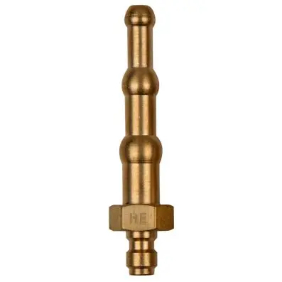 Adaptor piece (long) for 1/4", 3/8", 1/2 " hoses and 1/4" hose connection 