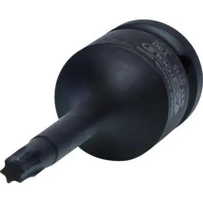 1/2" Impact socket for Torx screws, long , T30 