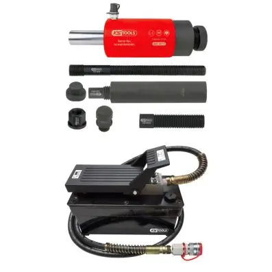 Hydraulic unit 22-tonnes, with air hydra ulic pump, 13 pcs 