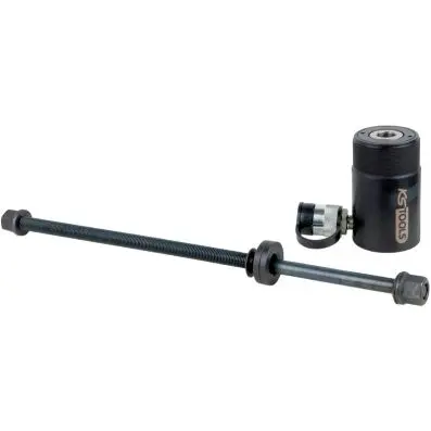 Hydraulic hollow piston cylinder set, 12 t with spindle, 2 pcs 