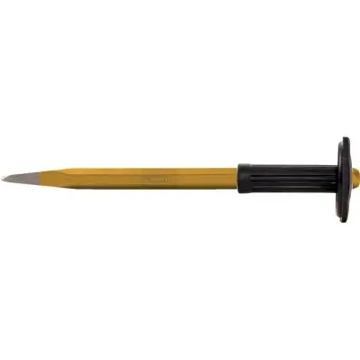 Pointed chisel with hand grip, 8 point, 20x400mm 