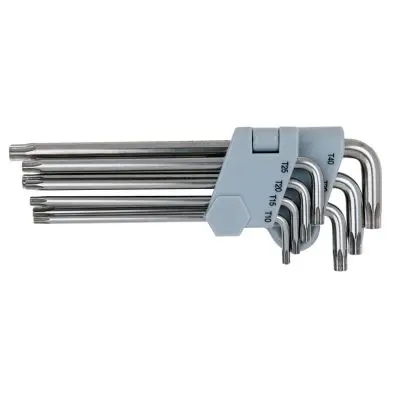 STAINLESS TX tamperproof key wrench set TX, 7pcs 