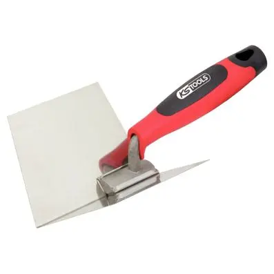 Stainless steel internal corner trowel, 125mm 