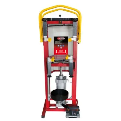 Pressurised air stand spring compressor, max. 10 bar 