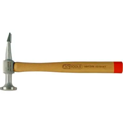 Aluminium bodywork flat pick hammer curv ed head, round/flat tip 