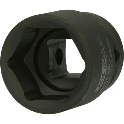 1/2" Hexagon impact socket short, 24mm 