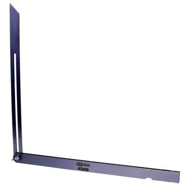 Adjustable square with steel blade, 400m m 