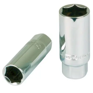 3/8" CHROMEplus Spark plug socket, 16mm 