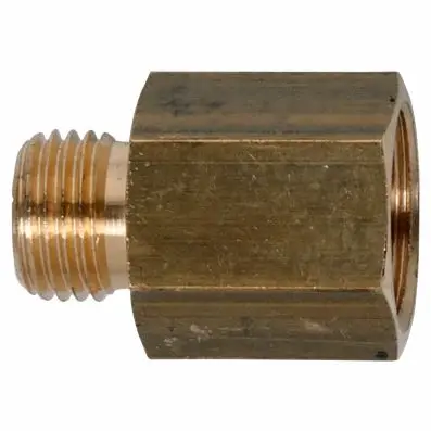 Brass-reducing nipple, G1/4"AG x G3/8"IG 