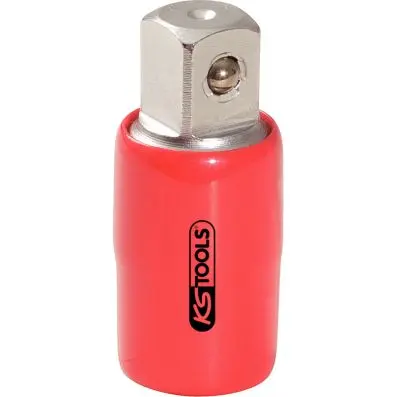 Insulated adaptor, 3/8"Fx1/2"M 
