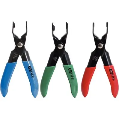 Fuel pipe pliers set, 3 pcs 