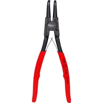 Circlip pliers for external circlips, an gled, 40-100 mm 