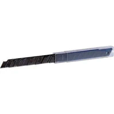 Snap off blades 0,4x9x80 mm, dispenser w ith 10 pieces 