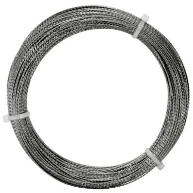 Windscreen cutting wire braided, 50,0 m 