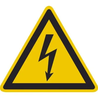 Hybrid warning sign - flash 