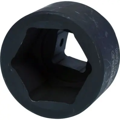 Hexagon impact socket, short, 1", 50mm 