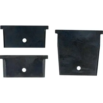 Sound absorber tensioning wedge set for Volkswagen, 3 pcs 