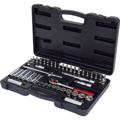 3/8" CHROMEplus Socket set, 46 pcs 