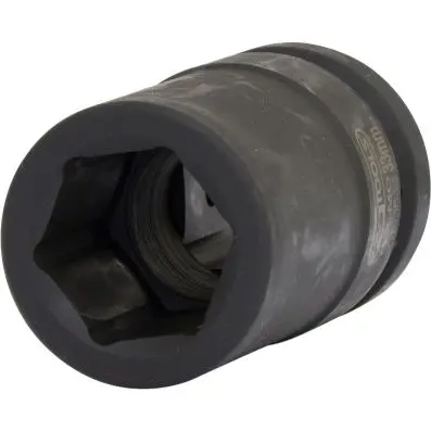 Hexagon impact socket, deep, 1", 33mm 