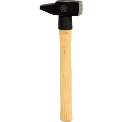 Fitters hammer, French form, ash handle, 400g 