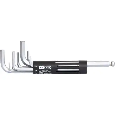 3 in 1 Ball ended hexagon key wrench set , 8 pcs long 