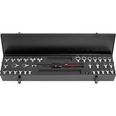 9x12mm ERGOTORQUE®precision torque wrenc h toolkit with retangular tool holder, 2 