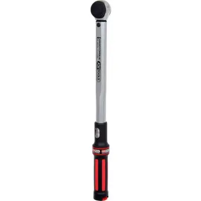 ERGOTORQUE®basic torque wrench with rota ry mushroom ratchet head, 20-200Nm 