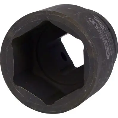 Hexagon impact socket, short, 3/4", 38mm 