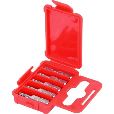 1/4" Bit Torx, 25mm, T25, pack of 5 