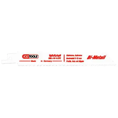 Sabre saw blade 200mm, uni, 1,8-2,5mm 