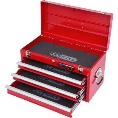 Top box tool chest, red, 508x255x303mm 