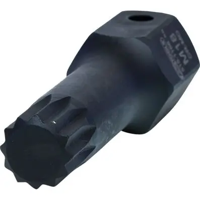 1/2" DUODRIVE Special Impact Socket XZN, M18,78mm long 