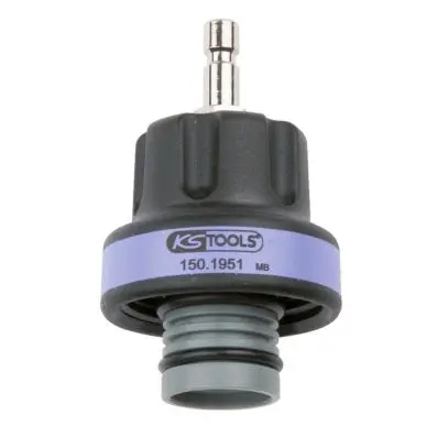 Coolant system adapter M 50 x 2.5, purpl e 