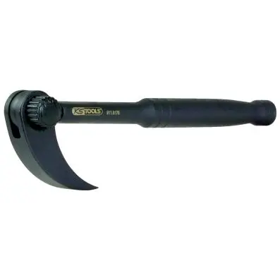 Flexible roll head pry bar, 250 mm 