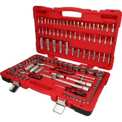 1/4"+1/2" Socket set, 110 pcs 