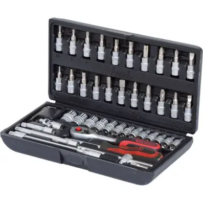 1/4" Socket set, 46 pcs 