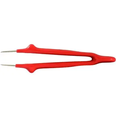 Tweezers with protective insulation, tip , 11mm 